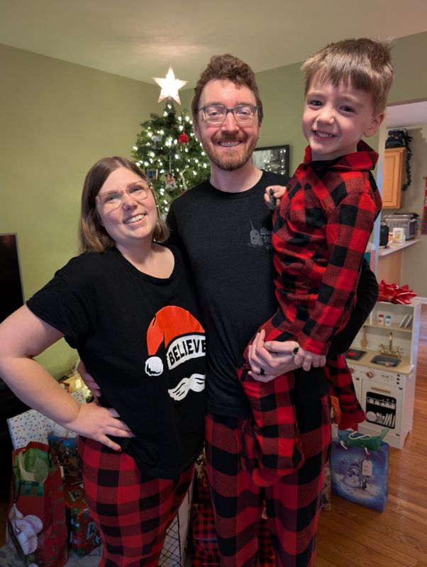 Matching Christmas PJs