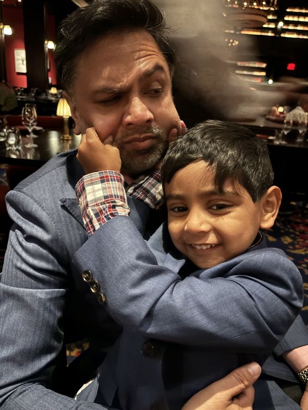 Playing with Our Younger Nephew