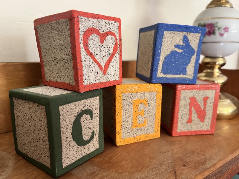 Our Nursery Handmade Ceramic Blocks