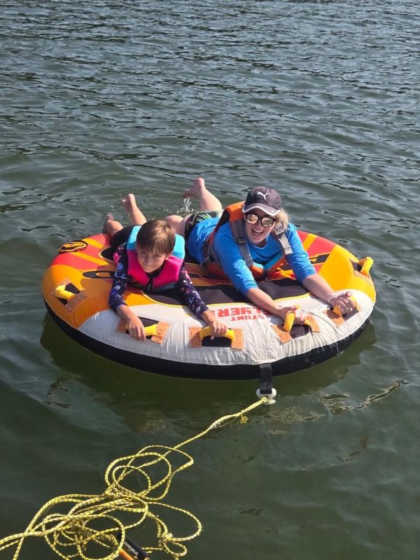 Adulting paused: tubing mode activated.
