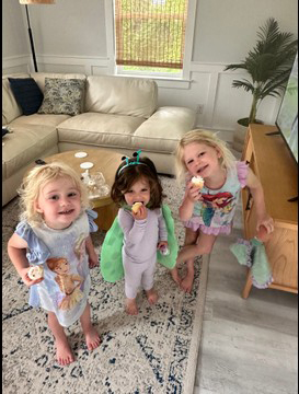 Eating Cupcakes With Family