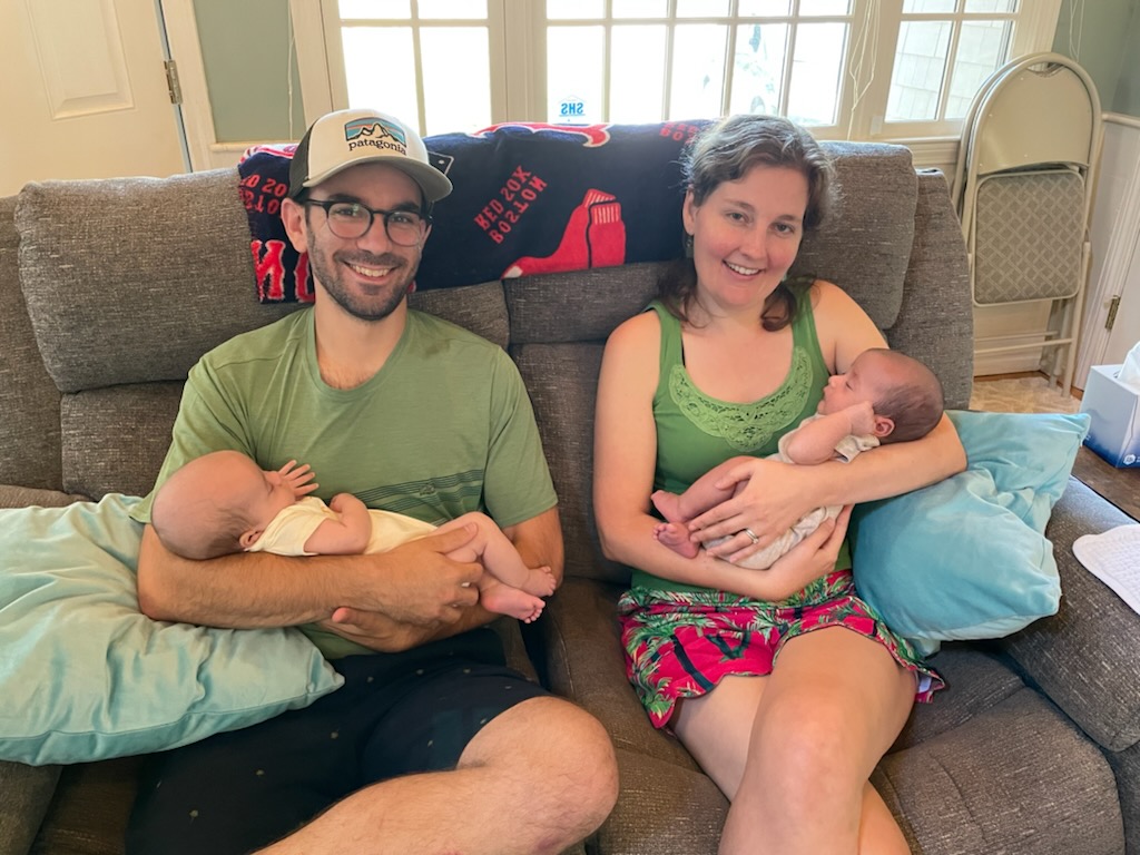 Hanging Out with Our Friend's Twins