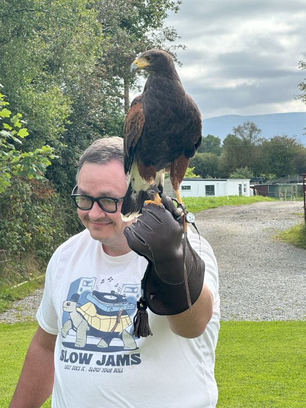 Ben Trying Falconry