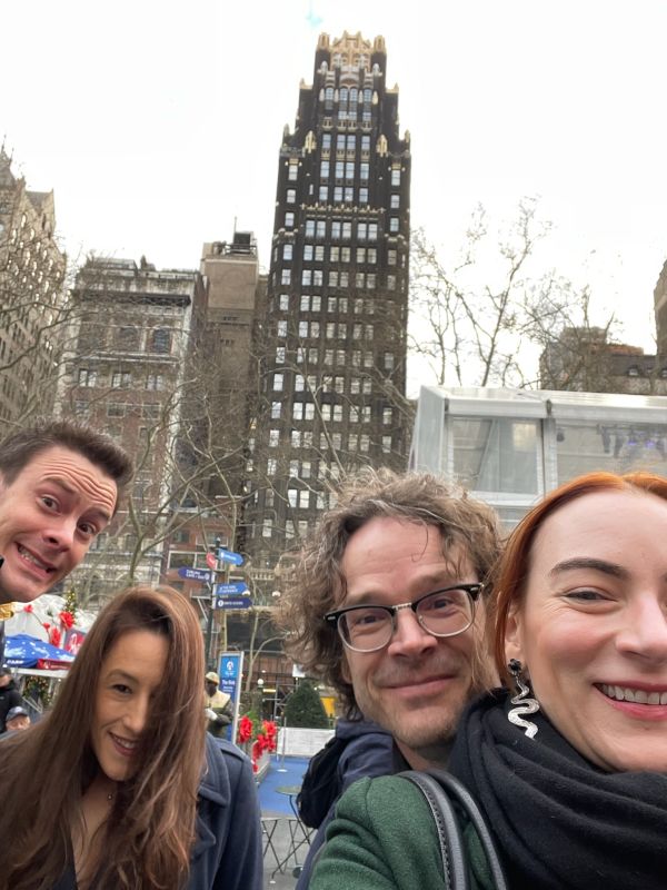 With Family in New York