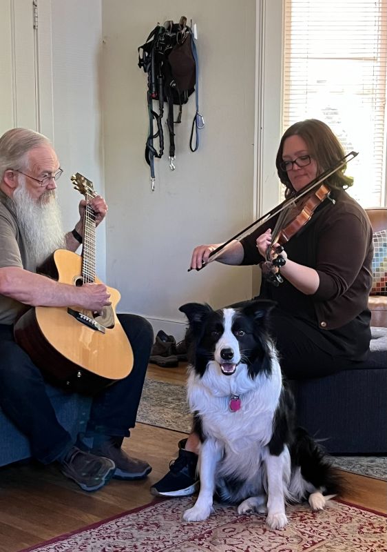 Rachel Playing With Her Dad