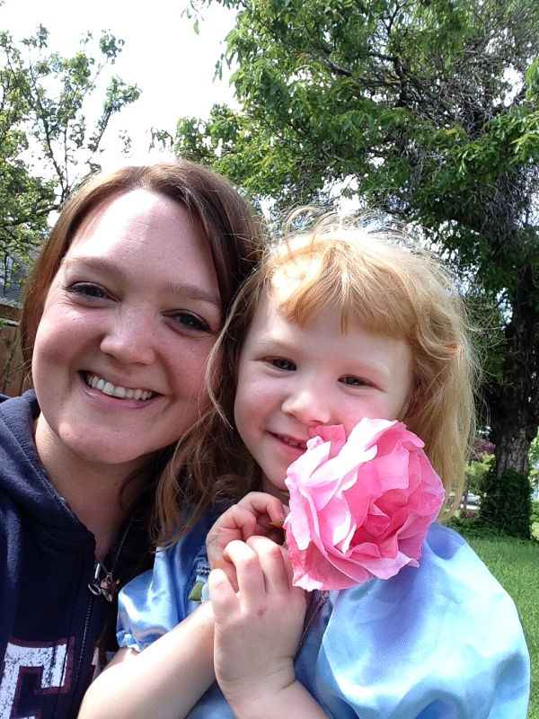 Rachel & a Little Friend