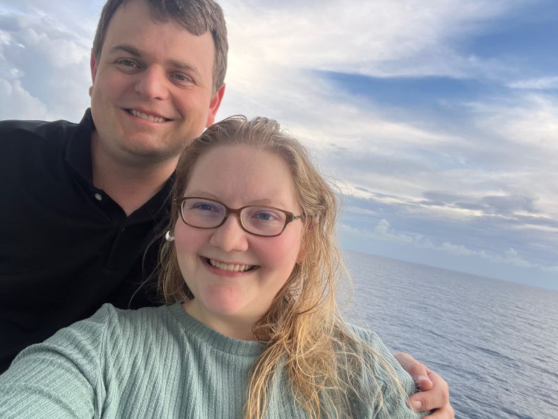 Balcony View While on a Cruise