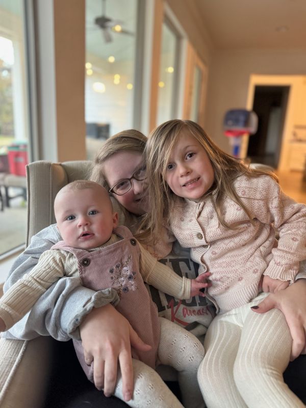 Hugs With Our Nieces