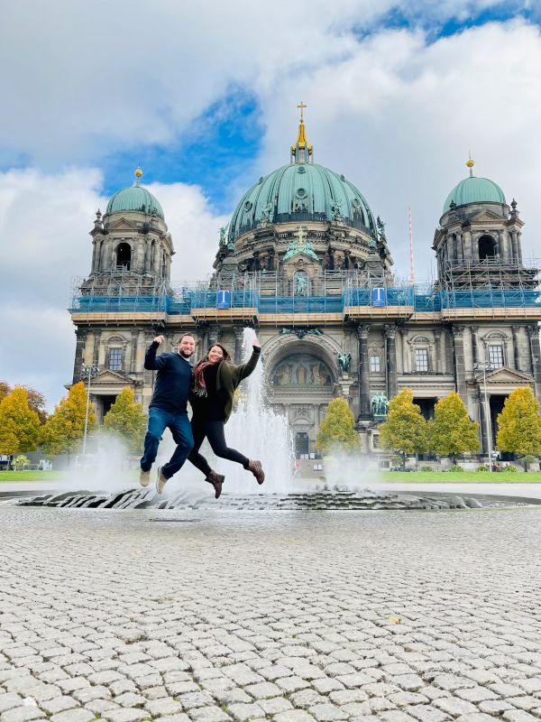Jumping for Joy in Germany