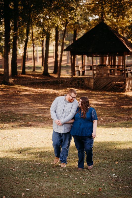 Enjoying a Fall Day Together