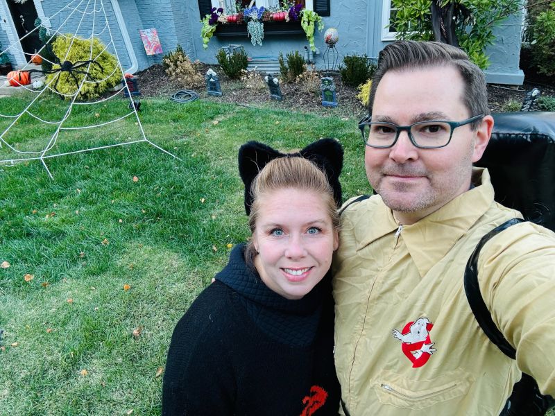 Dressed Up for Halloween