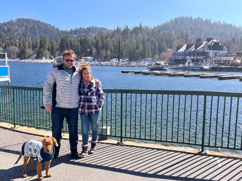 By the Lake in the San Bernardino Mountains