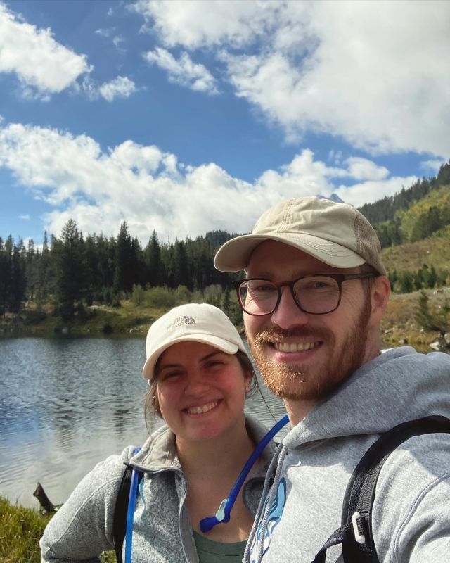 Hiking on the Tetons