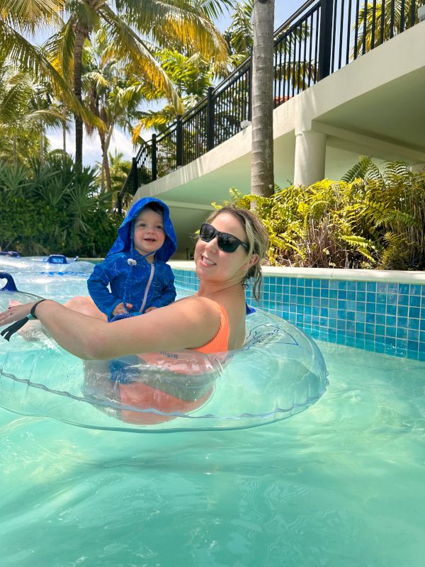 Relaxing on Vacation