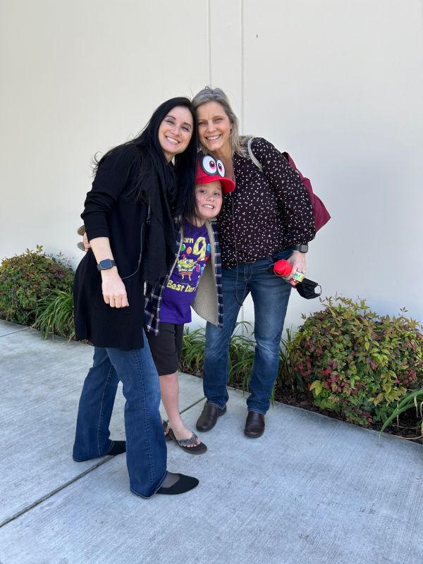 Hanging With Our Nephew