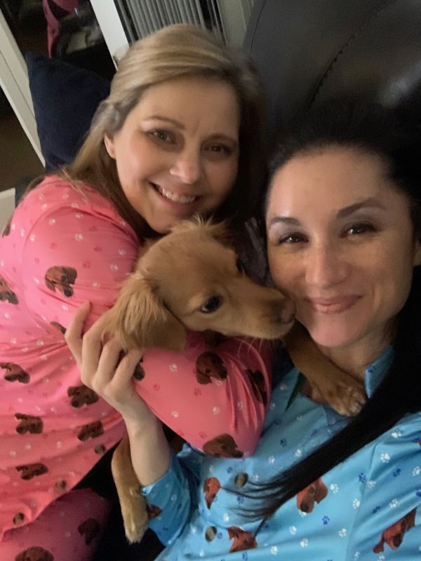 Us & Jackson With Our Jackson Pajamas