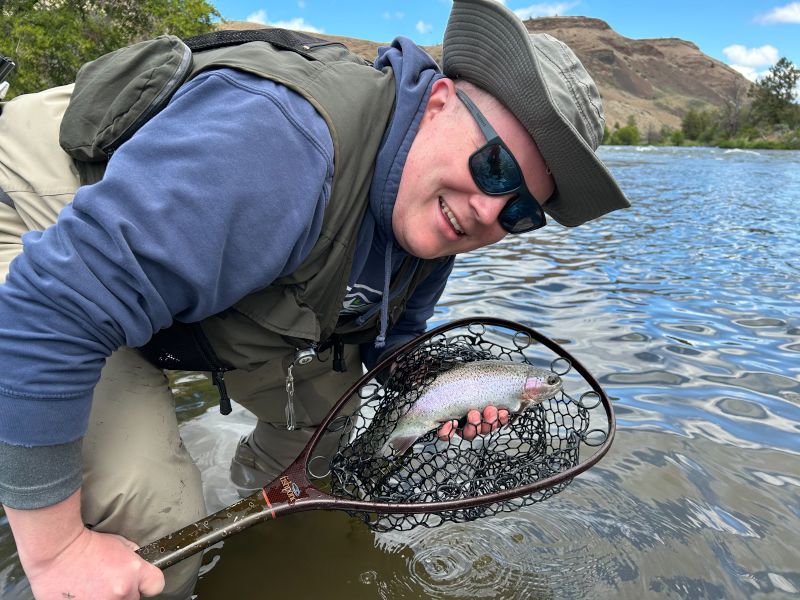 Flyfishing in the Deschutes River