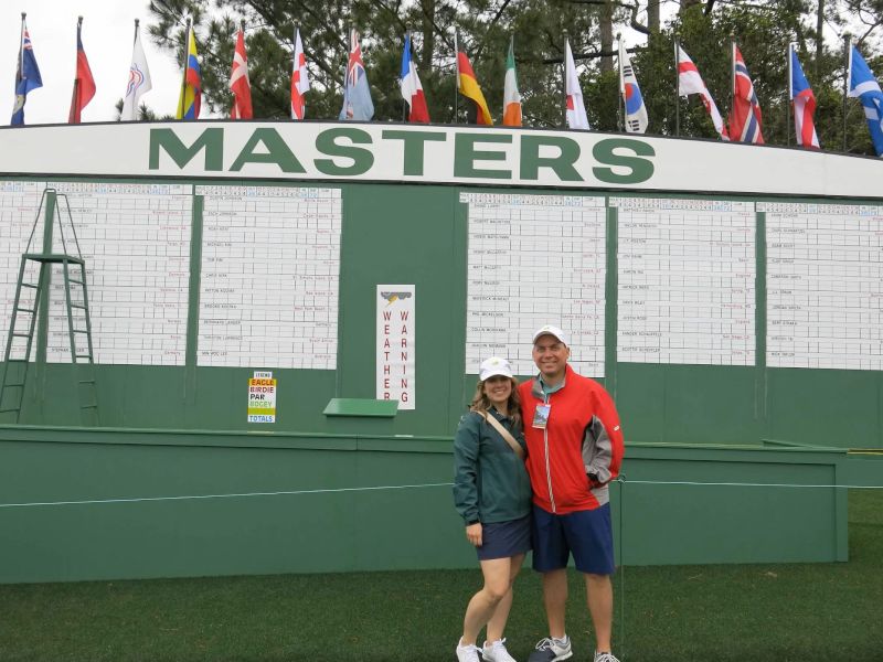 Attending a Master's Tournament