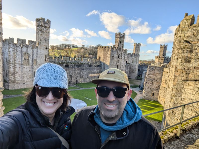 Exploring a Castle in Europe