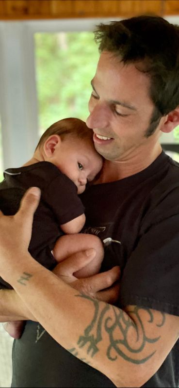 Scott & His Baby Nephew