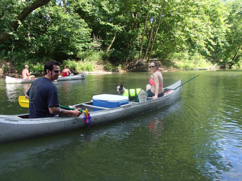 On Our Yearly Float Trip