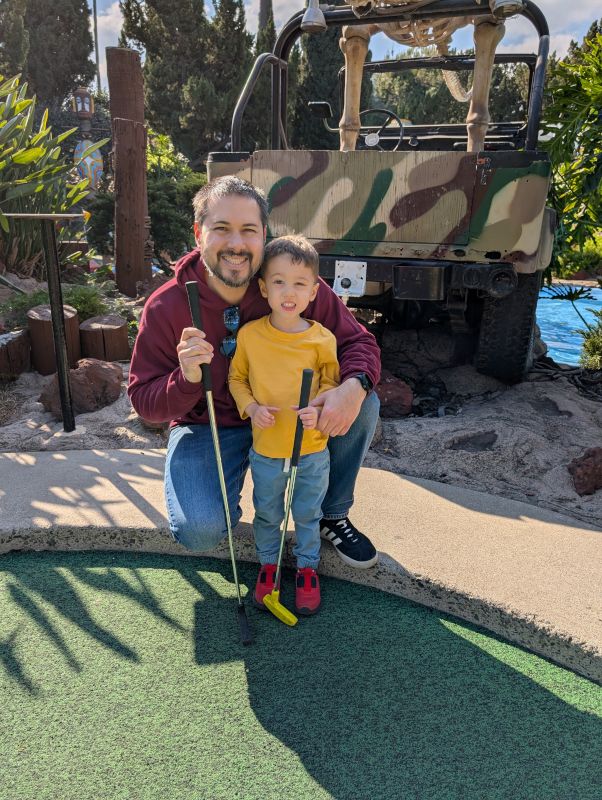 Mini-Golfing