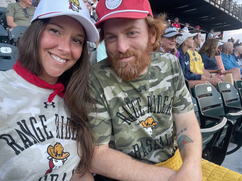 At a Local Baseball Game