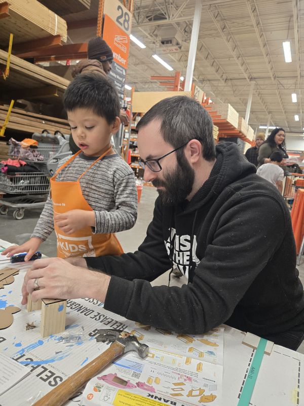 Home Depot Craft Time