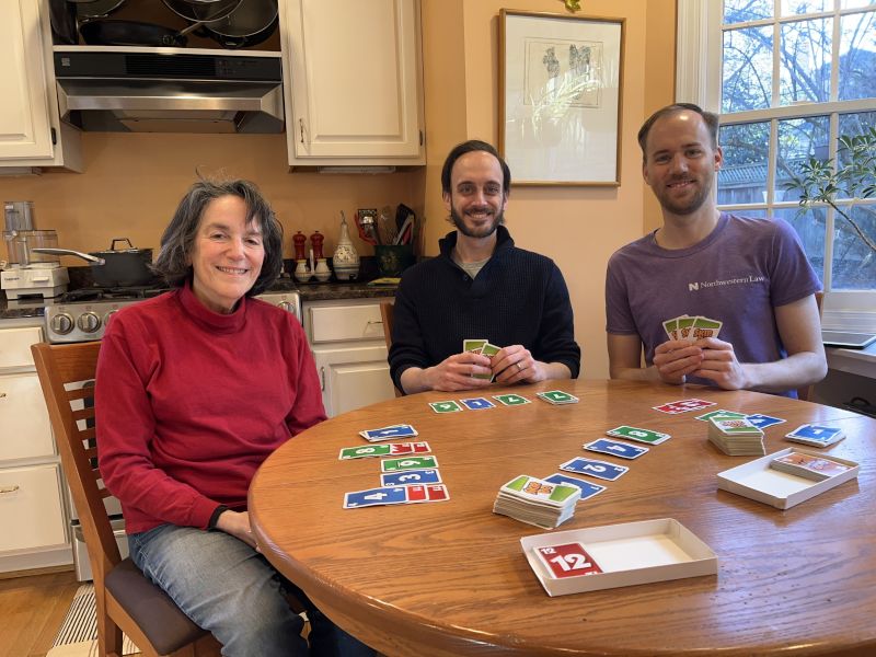 Playing Cards with Graham's Mom