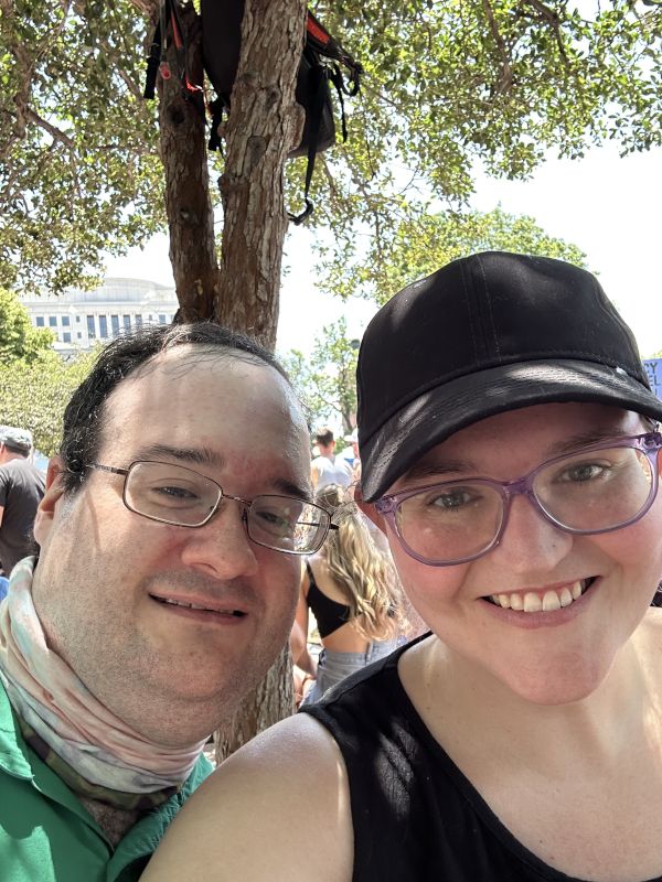 At a Political Rally