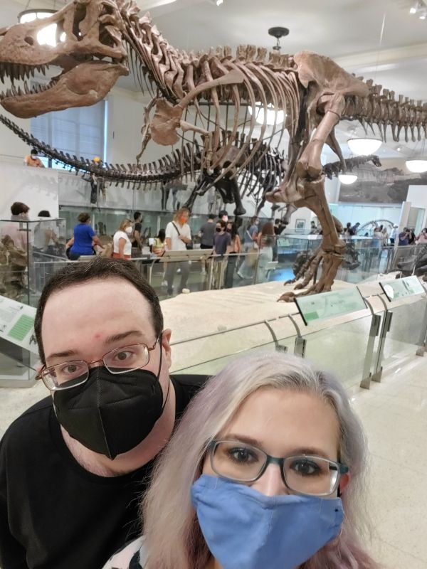 At the Natural History Museum in NYC