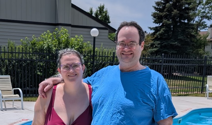 Swimming at the Community Pool