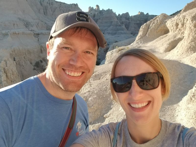 Hiking in South Dakota