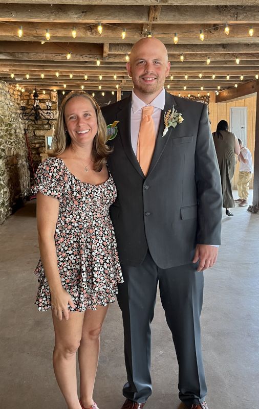 At Zach's Brother's Wedding