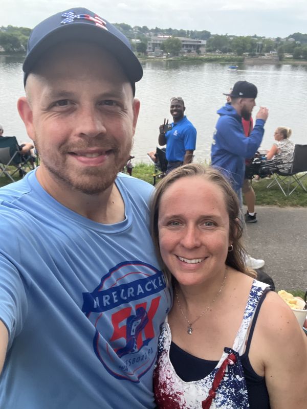 Enjoying a Food Truck Festival on the Fourth of July