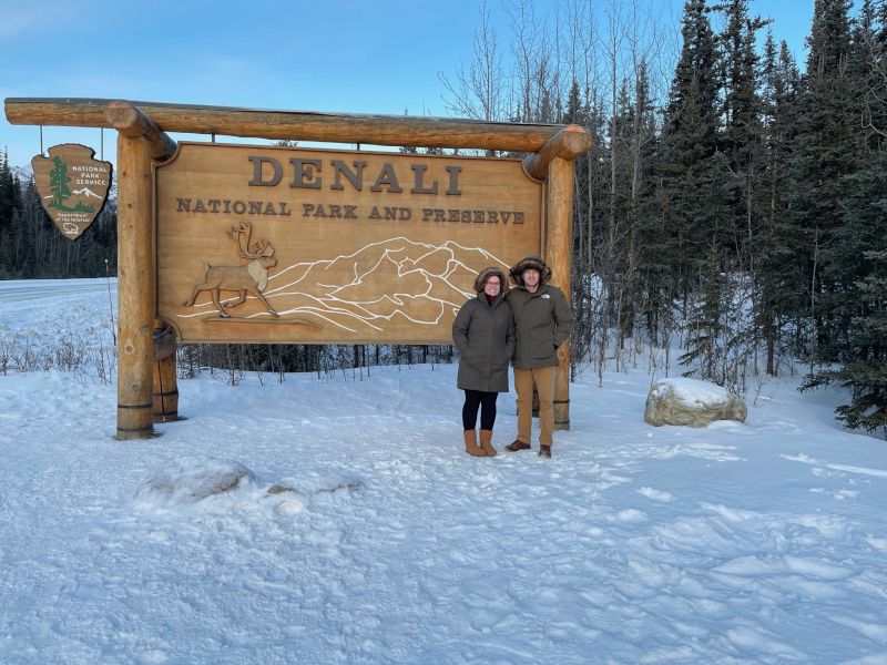 At Denali National Park