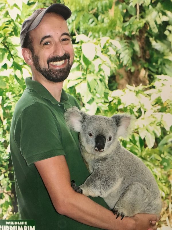 Rich Holding a Koala