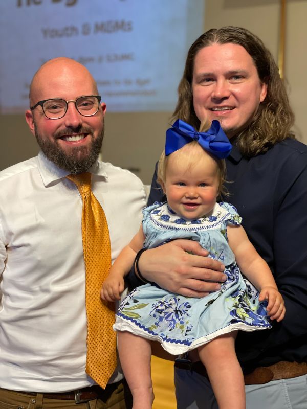 At Our Goddaughter's Baptism