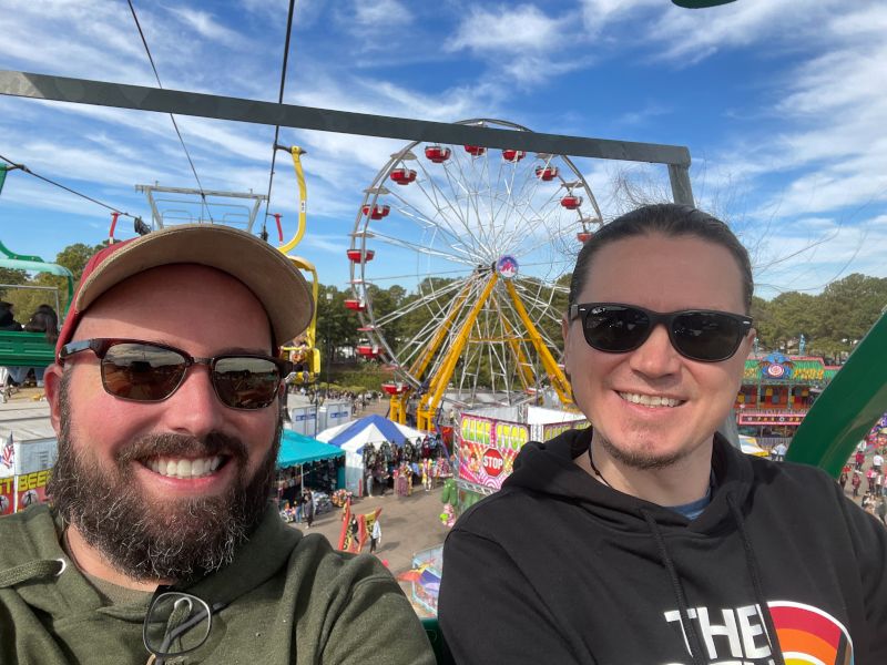 At the North Carolina State Fair