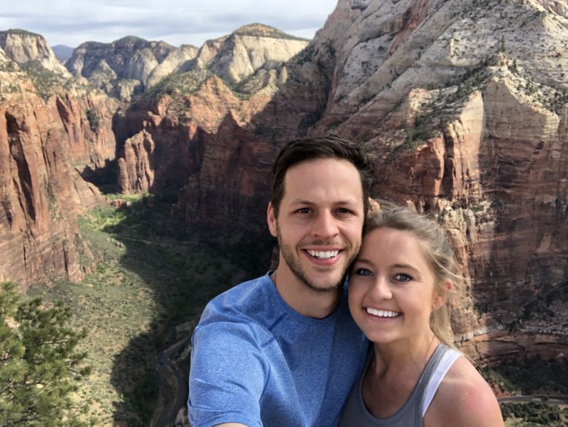 Enjoying the View on a Hike