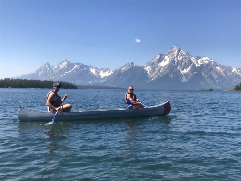 Kayaking in Wyoming