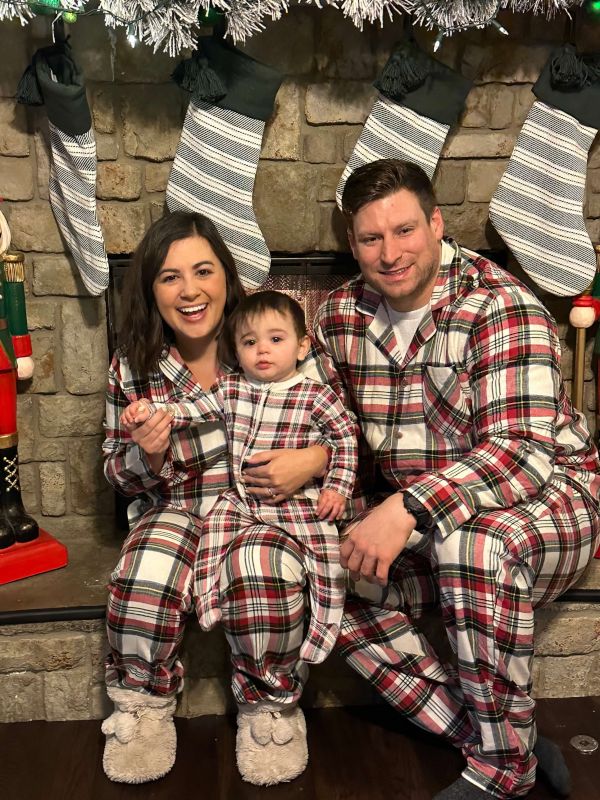 Matching Christmas PJ's