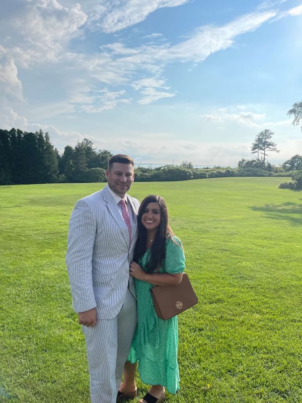 At Lake Michigan for a Wedding