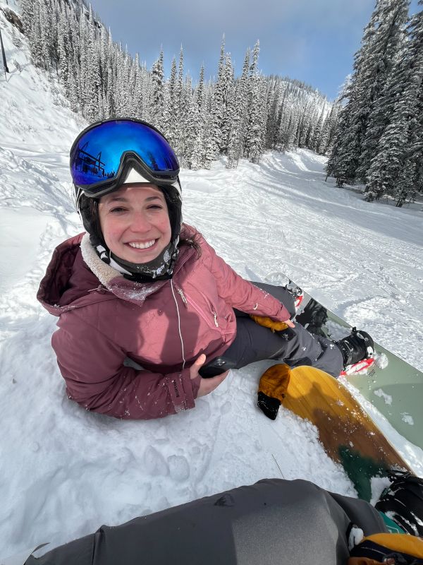 Marissa Snowboarding