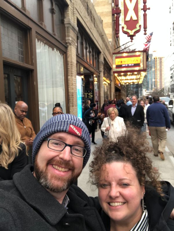 Hamilton at the Fox Theater