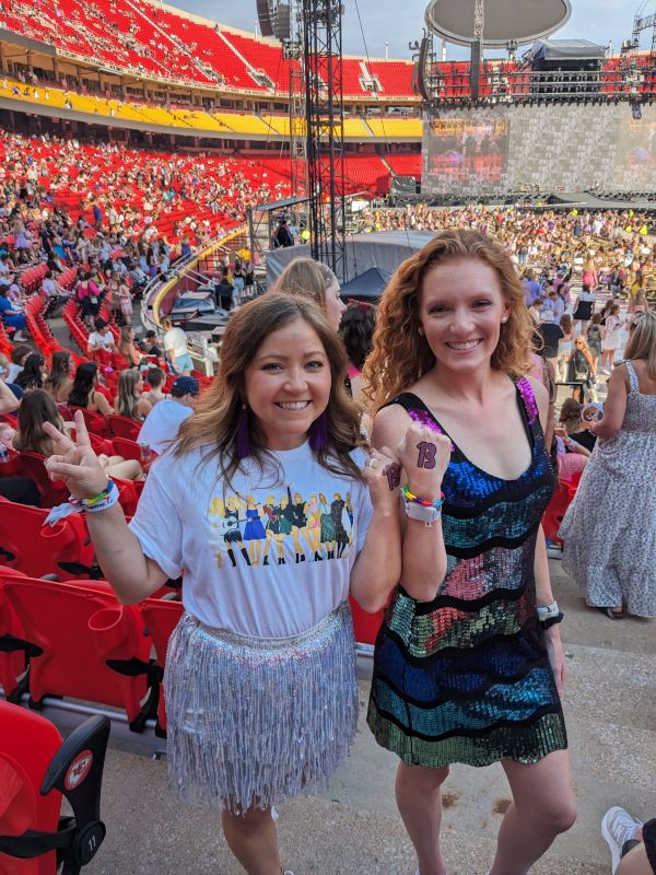 Tabatha & Her Friend at a Taylor Swift Concert