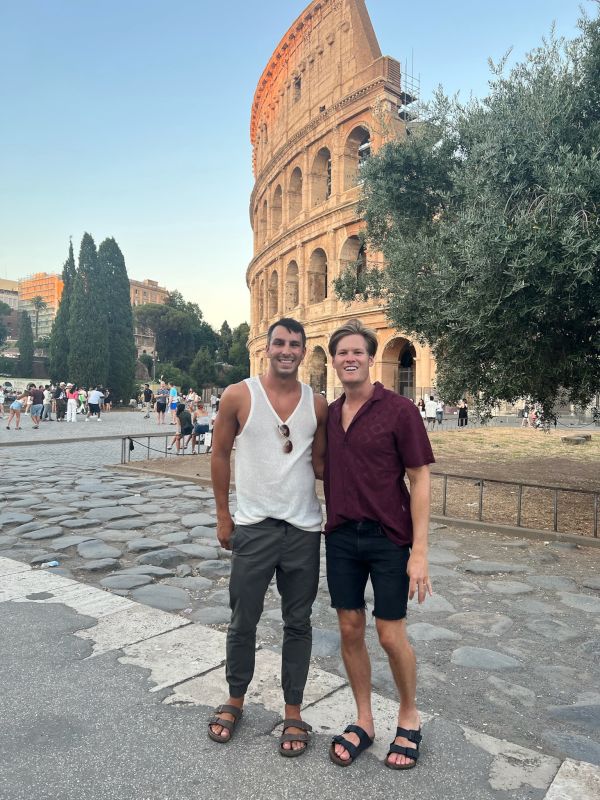 On Our Honeymoon in Rome