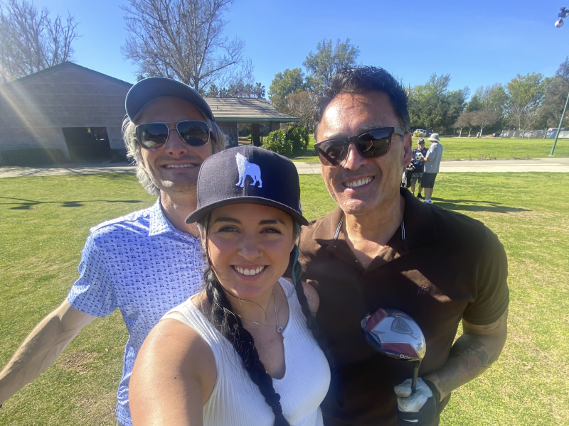 Playing Golf With Chloe's Dad
