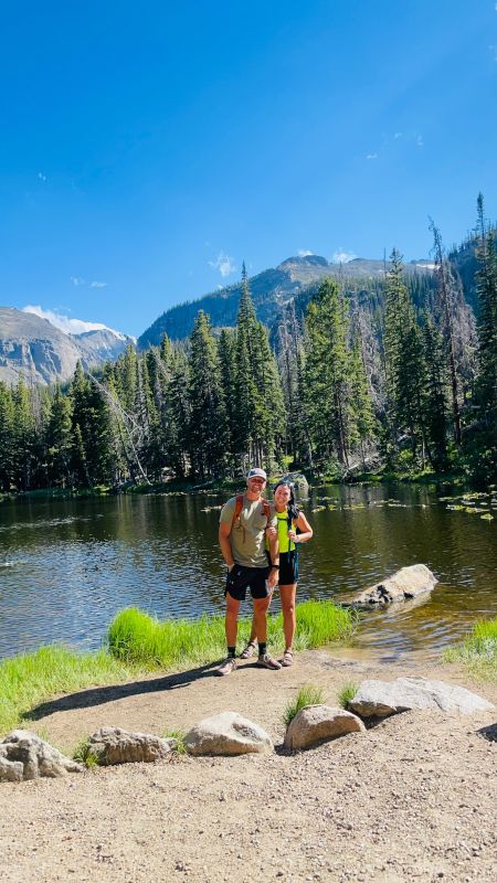 Hiking in Rocky Mountain National Park