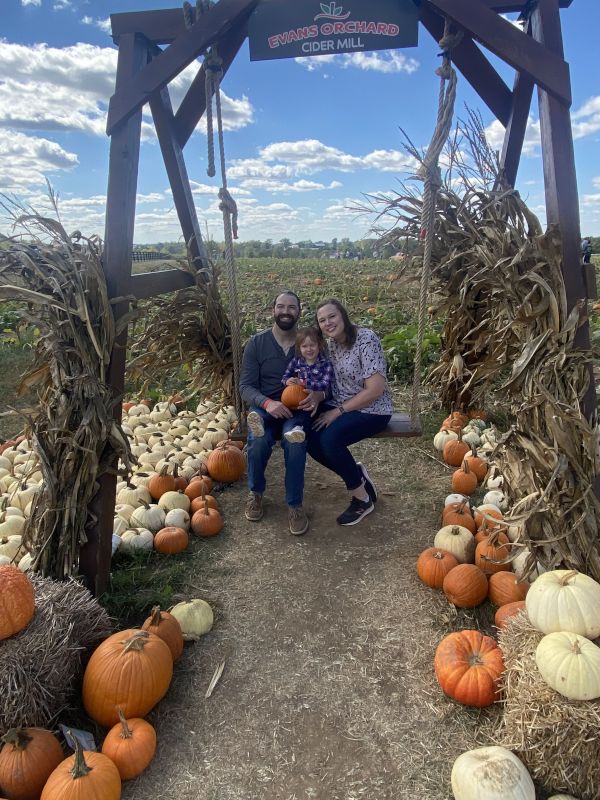 A Fall Day at the Pumpkin Patch